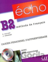Écho B2: Cahier Personnel Apprentissage