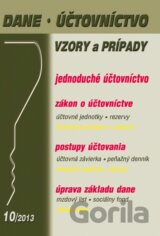 Dane, účtovníctvo 10/2013