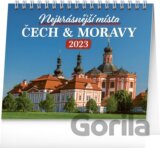 Stolní kalendář Nejkrásnější místa Čech a Moravy 2023