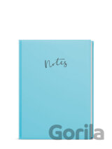 Notes linkovaný Pastel - modrá