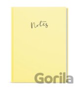 Notes linkovaný Pastel - žlutá
