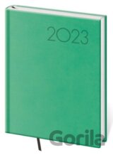 Diář 2023 Print - světle zelená, denní B6
