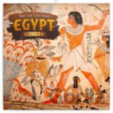 Poznámkový nástěnný kalendář Art of ancient Egypt 2023