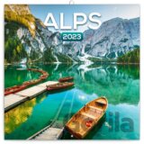 Poznámkový nástěnný kalendář Alps 2023