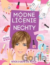 Módne líčenie a nechty (s nálepkami na nechty)