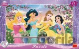 Princezny - rámové puzzle 15 dílků