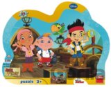 Jake vyplouvá - tvarované puzzle 25 dílků