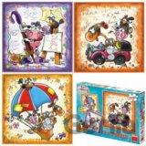 Krkouni - puzzle 3 motivy v balení 3x55