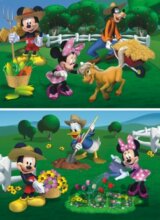 Mickeyho Klubík - puzzle 2 motivy v bale