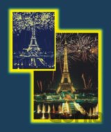Eiffelova věž - puzzle neon 1000 dílků