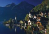 Vesnička u jezera - puzzle 1500 dílků