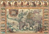 Historická mapa světa - puzzle 2000 dílk