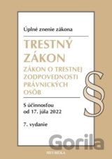 Trestný zákon + ZoTZPO. Úzz, 7. vyd., 5/2022