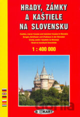 Hrady, zámky a kaštiele na Slovensku 1:400 000