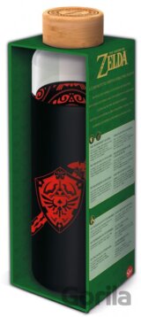 Fľaša sklenená s návlekom Zelda 585 ml