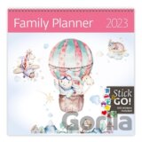 Kalendář nástěnný 2023 - Family Planer, plánovací