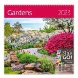 Kalendář nástěnný 2023 - Gardens, plánovací