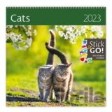 Kalendář nástěnný 2023 - Cats, plánovací