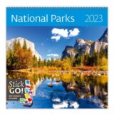 Kalendář nástěnný 2023 - National Parks, plánovací