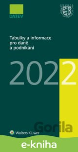 Tabulky a informace pro daně a podnikání 2022