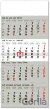 Nástenný kalendár 4-mesačný štandard 2023