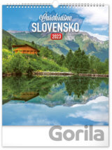 Nástenný kalendár Čarokrásne Slovensko 2023