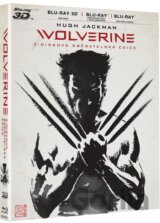 Wolverine (3D + 2D + 2D prodloužená verze) 3 x Blu-ray - sběratelská edice
