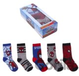 Detské ponožky Marvel: Spiderman 5 párov