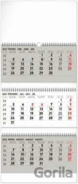 Nástěnný kalendář 3měsíční standard skládací 2023
