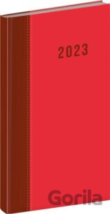 Kapesní diář Cambio 2023, červený