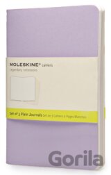 Moleskine - sada 3 malých čistých zošitov Tris Pastel  (mäkká väzba) - mix farieb