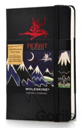 Moleskine – zápisník HOBIT (malý, linajkový, čierny)
