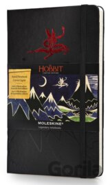 Moleskine – zápisník HOBIT (stredný, linajkový, čierny)