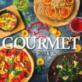Nástenný poznámkový kalendár Gourmet 2023