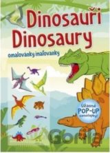 Omalovánky/Maľovanky - Dinosauři/Dinosaury