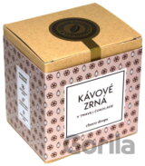 Kávové zrnko v horkej čokoláde