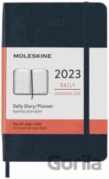 Moleskine – 12-mesačný denný modrý diár 2023