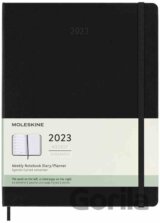 Moleskine – 12-mesačný plánovací čierny diár 2023
