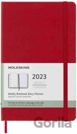 Moleskine – 12-mesačný plánovací červený diár 2023
