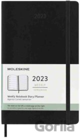 Moleskine – 12-mesačný plánovací čierny diár 2023