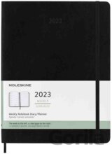 Moleskine – 12-mesačný plánovací čierny diár 2023
