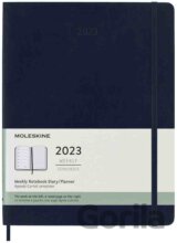 Moleskine – 12-mesačný plánovací modrý diár 2023