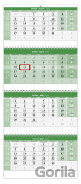 Čtyřměsíční GREEN/Štvormesačný GREEN 2023 - nástěnný kalendář