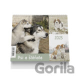 Psi a štěňata 2023 - stolní kalendář