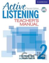 Active Listening 2: Teachers Manual with Audio CD