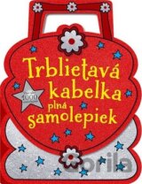 Trblietavá kabelka plná samolepiek