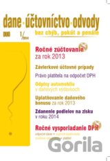 Dane, účtovníctvo, odvody 1/2014