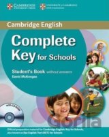 Complete Key for Schools: Students Pack (Students Book without Answers with CD-ROM, Workbook withou