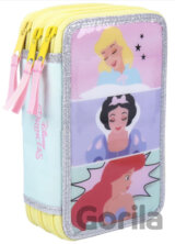 Školské trojdielne puzdro Disney - Princess: 43 položiek