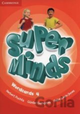 Super Minds Level 4: Wordcards (Pack of 89)